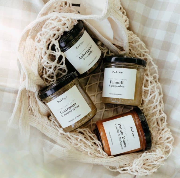 Différentes confitures de Poline