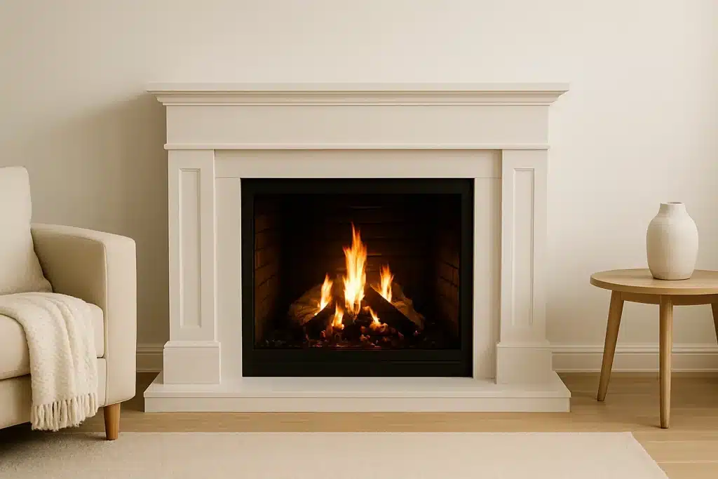 feu de cheminée