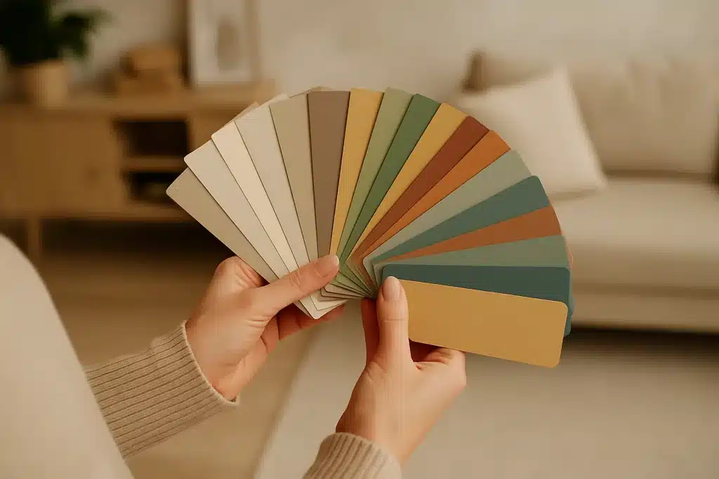 couleurs chaudes