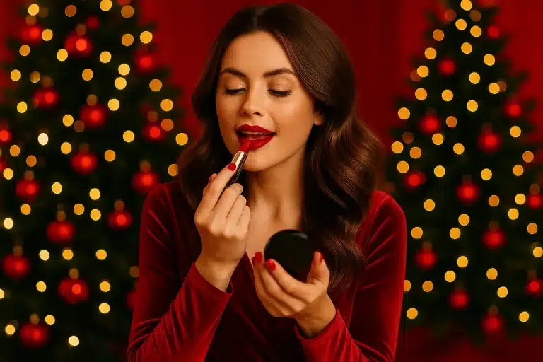 femme_maquillage_noel