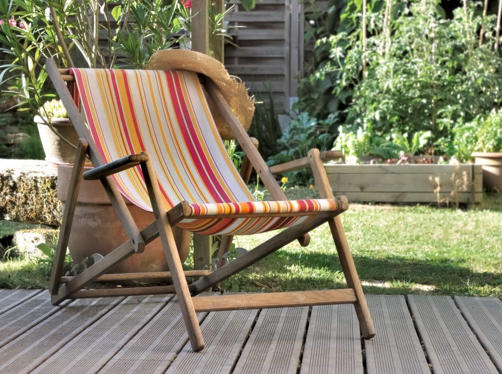chaise longue pour votre terrasse ou balcon