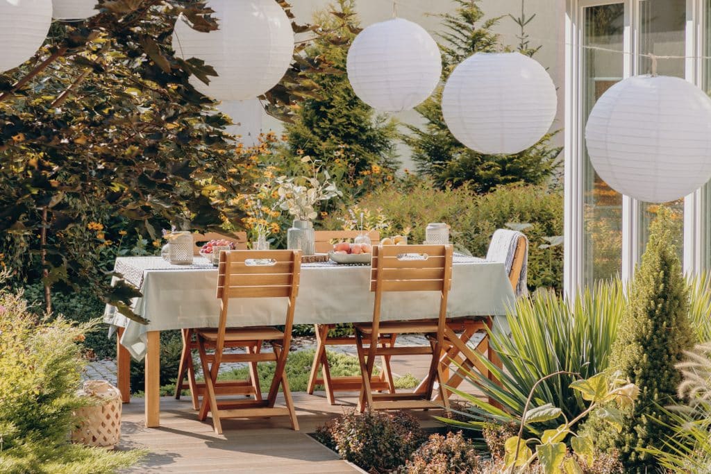 table à manger pour votre terrasse ou balcon