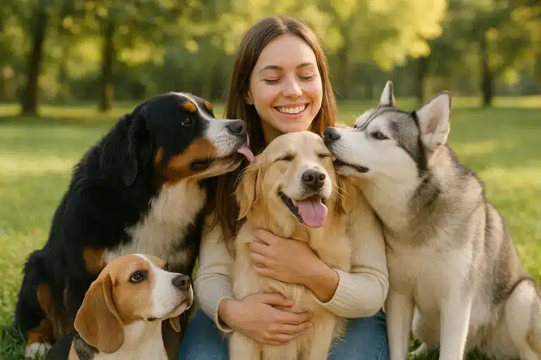 les chiens les plus affectueux